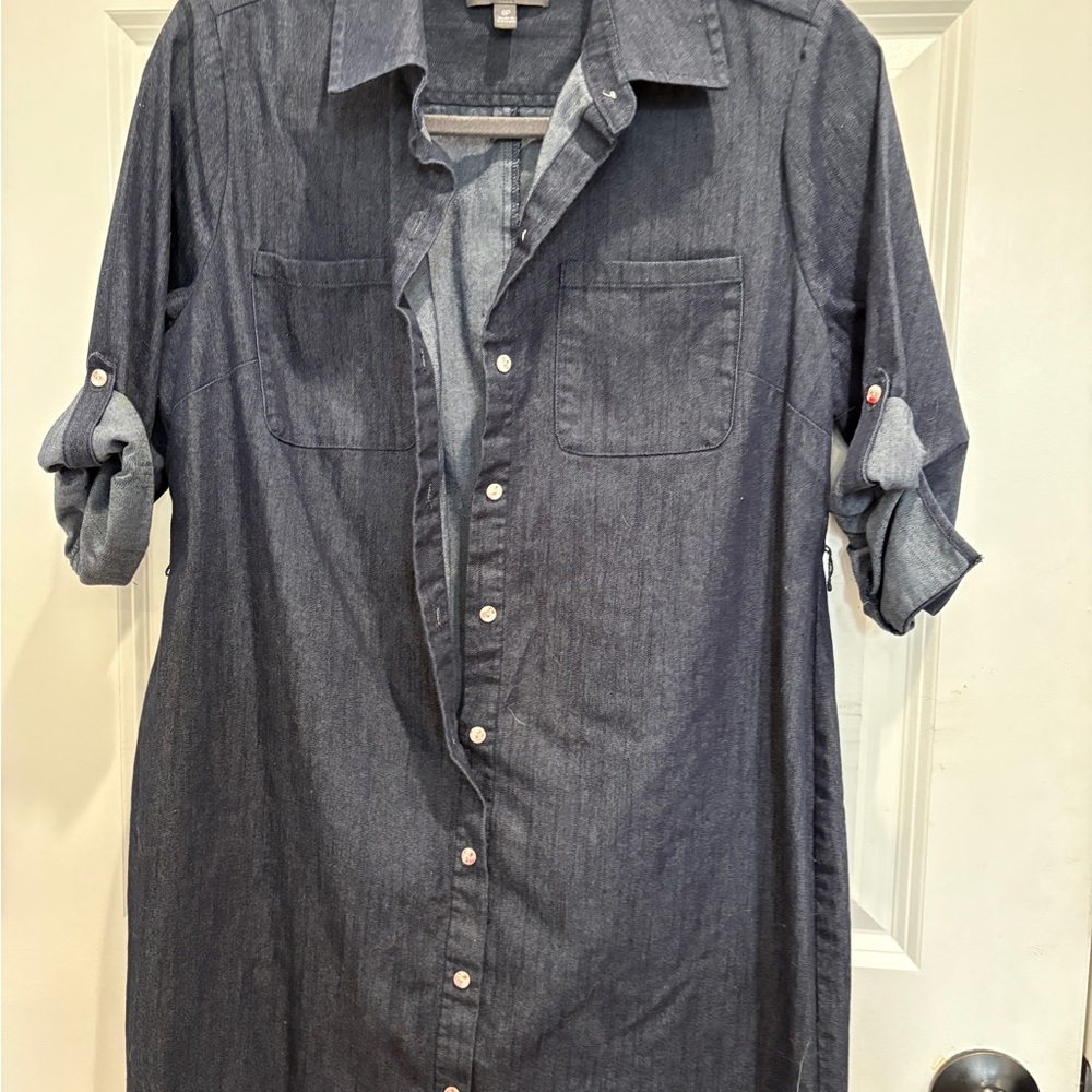Women's Blue Denim Dress